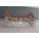 Ver imagem 3 de Cesto de Mesa com Detalhes Vazados em Mdf