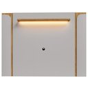 Ver imagem 4 de Painel Maresias e Rack Juquehy Tv 75 Pol 180 Cm Off White Cinamomo Bechara