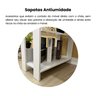 Escrivaninha com Estante 4 Prateleiras 120cm Match - 13