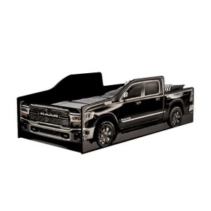 Cama Infantil Caminhonete sem Colchão Montessoriana Preto