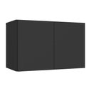 Ver imagem 2 de Armário de Lavanderia Aéreo Multiuso 2 Portas Multimóveis Mp5040 Preto