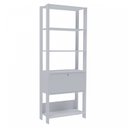 Ver imagem 6 de Estante para Livros 4 Prateleiras 1 Porta MDP Industrial Match