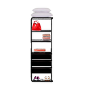 Ver imagem 1 de Closet Aramado - Linear Clr 250 com Gaveta - 0,70m - Preto