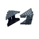 Ver imagem 2 de Cantoneira De Proteção Para Moveis Regulável 33 A 60 Mm Preta Embalagem Industrial (Kit C/400)