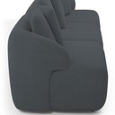 Ver imagem 7 de Sofá 3 Lugares para Sala de Estar Living 228cm Arlo F04 Bouclê Grafite - Lyam Decor