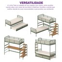 Ver imagem 7 de Beliche em Ferro Aço Carbono Tubular Teko Casatema MadeiraOriginals Verde/Álamo