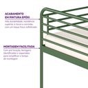 Ver imagem 6 de Beliche em Ferro Aço Carbono Tubular Teko Casatema MadeiraOriginals Verde/Álamo