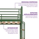 Ver imagem 4 de Beliche em Ferro Aço Carbono Tubular Teko Casatema MadeiraOriginals