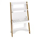 Ver imagem 4 de Escrivaninha Mesa Escritório com Estante Simba Retrô