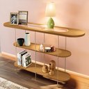 Ver imagem 2 de Aparador para Sala de Estar Orgânico Industrial Friesen B01 Cinamomo - Lyam Decor