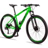 Bicicleta Aro 29 Raider Z3X Pro 27v Câmbio Shimano Altus Freio Hidráulico Suspensão com Trava Verde  - 3