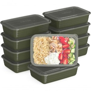 Bentgo Recipientes com 1 Compartimento Verde Caqui