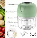 Ver imagem 4 de Mini Processador Triturador Alimentos Elétrico Usb