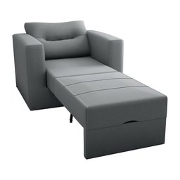 Poltrona Sofá Cama Marlene Solteiro 1 Lugar - 3