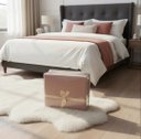 Ver imagem 3 de Jogo de Cama Casal Bordado Fita 4 Peças.