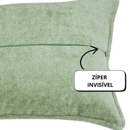 Capa Retangular Baguete Boucle Verde 30x50 - 2