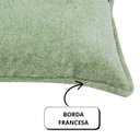 Ver imagem 3 de Capa Retangular Baguete Boucle Verde 30x50