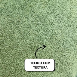 Capa Retangular Baguete Boucle Verde 30x50 - 4