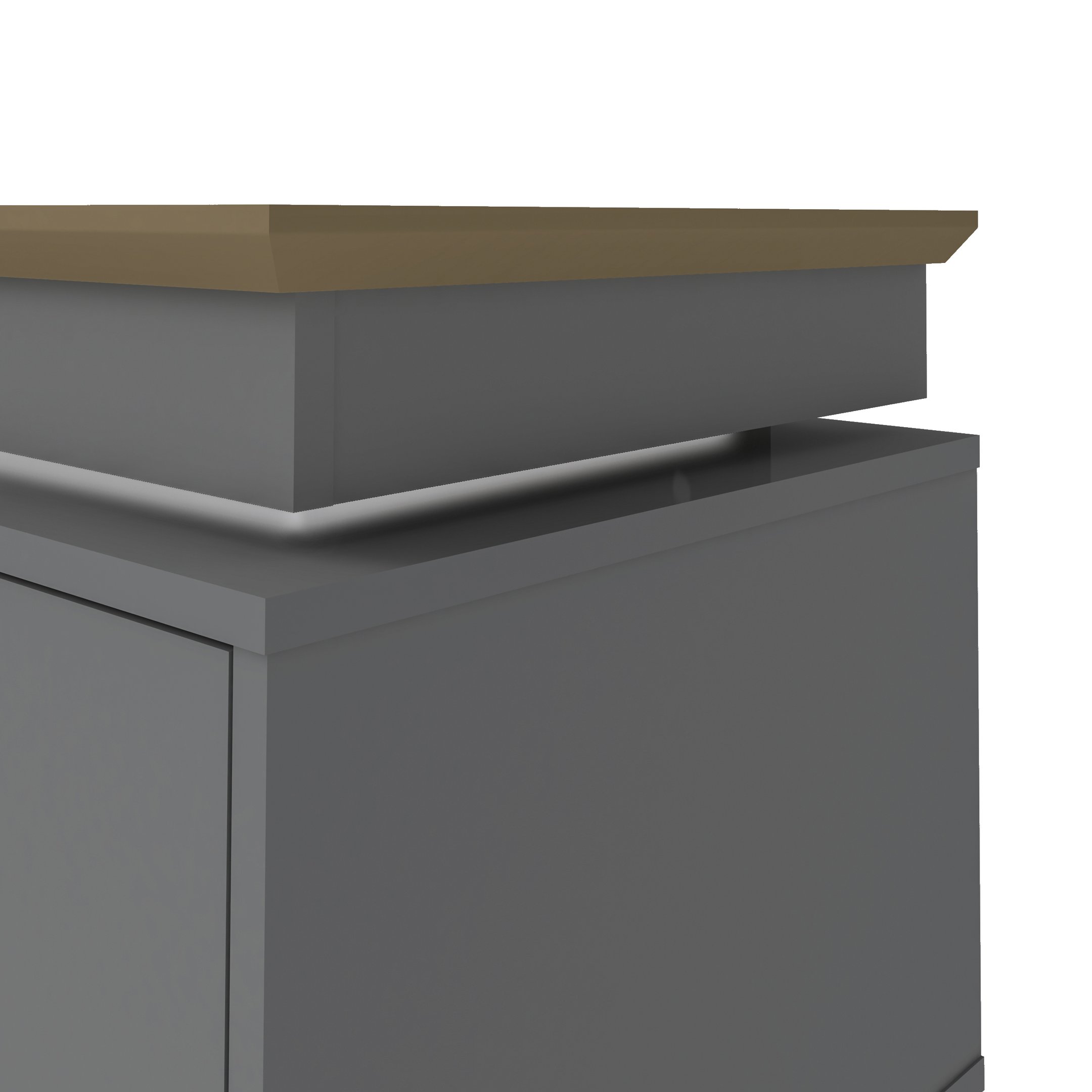 Rack para Tv até 75 Polegadas com LED 2 Portas Fecho Toque Lumina - 11