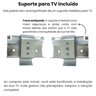 Painel Suspenso para Tv 50 Pol 120 Cm Preto Arly - 5
