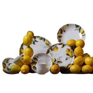 Aparelho de Jantar Stoneware Bio Limonata 30 Peças Porto Brasil