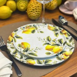 Aparelho de Jantar Stoneware Bio Limonata 30 Peças Porto Brasil - 4