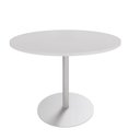 Ver imagem 3 de Mesa de Reunião Circular 110cm Pé Disco Metálico F5 Office Cor:cinza