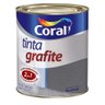 Tinta Esmalte Cinza Claro Fosco 900ml Interno e Externo Coral - 1