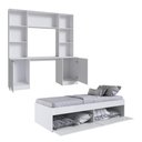 Ver imagem 6 de Conjunto de Quarto MCR45369 6 Portas MDP Branco Multimóveis