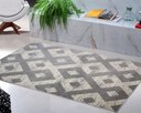 Ver imagem 1 de Tapete para Sala ou Quarto 1,50m X 2,00m Pelo Baixo Andino Lâncer - A-122 Cinza