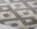 Ver imagem 2 de Tapete para Sala ou Quarto 1,50m X 2,00m Pelo Baixo Andino Lâncer - A-122 Cinza