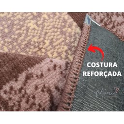 Tapete para Sala ou Quarto 1,50m X 2,00m Pelo Baixo Andino Lâncer - A-122 Cinza - 3
