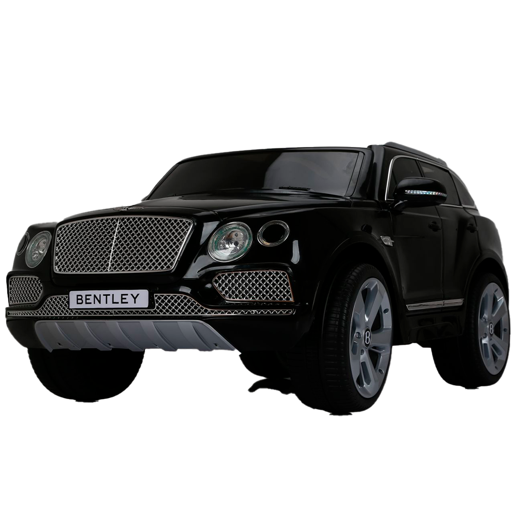 Mini Bentley Bentayga Preto Carro Elétrico Infantil A Bateria Para Crianças Motorizado Menino Menina - 4