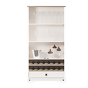 Ver imagem 1 de Cristaleira Adega 2 Portas 1 Gaveta - Smile Serpil