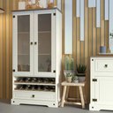 Ver imagem 5 de Cristaleira Adega 2 Portas 1 Gaveta - Smile Serpil