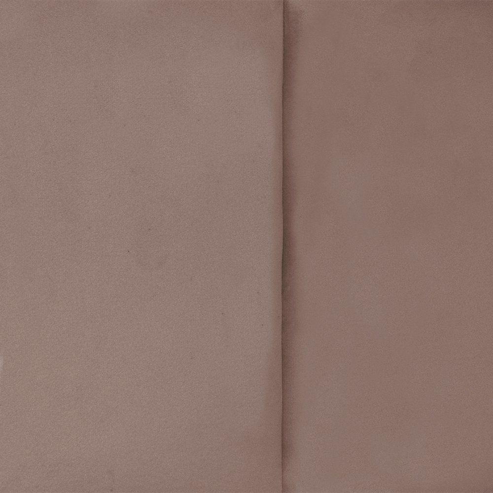 Cabeceira de Cama Box Viúva 128 cm Marjorie Inspire House Suede Veludo Rosê - 3