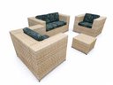 Ver imagem 1 de Produto Sofá e Poltronas Jardim Varanda Área Externa Fibra Sintética