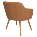 Ver imagem 4 de Poltrona Decorativa Jade Pés Palito Bouclé Terracota Nexta Casa