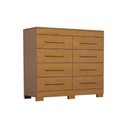 Ver imagem 1 de Cômoda de Quarto Nalu C/ 8 Gavetas Cinamomo - Acp