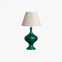Ver imagem 1 de Abajur Grande para Decoração de Sala Medieval Verde Éden
