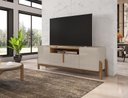 Ver imagem 2 de Rack para Tv Lizz 1,70m Off White/cedro - Casa D