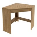 Ver imagem 6 de Escrivaninha/mesa Escritório de Canto Multimóveis Cr25064 Amendoa