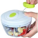 Ver imagem 1 de Processador de Alimentos Manual Corda - Processador Triturador Manual de Alimentos 3 Laminas 500ml -