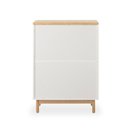 Ver mais imagens de Cômoda Kaki 4 Gavetas 115 Cm X 80 Cm X 45 Cm Tauari/branco