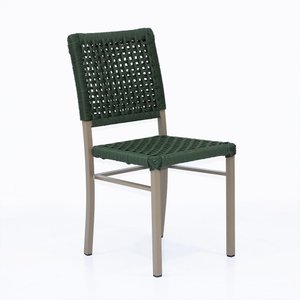 Cadeira de Alumínio e Corda Náutica para Área Gourmet