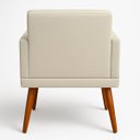 Ver imagem 6 de Poltrona Decorativa para Sala Reforçada Confortável Pés de Madeira Escritório