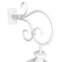 Ver imagem 4 de Lampião De Rua Rustico Artesanal Fachada Mineira Decorativo Libertas Rosas Artesanato Branco