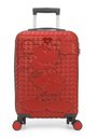Ver imagem 2 de Conjunto com 3 Malas para Viagem Mickey Mouse Vermelha - Pk Luxcell - Material em Abs
