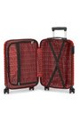 Ver imagem 4 de Conjunto com 3 Malas para Viagem Mickey Mouse Vermelha - Pk Luxcell - Material em Abs