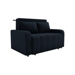 Sofá Cama Amora Veludo Preto E451 - Matrix - 2